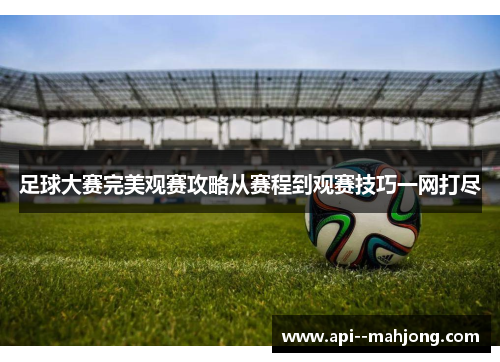 足球大赛完美观赛攻略从赛程到观赛技巧一网打尽